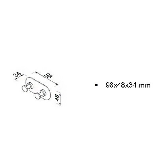 ΚΡΕΜΑΣΤΡΑ 2 ΑΓΚΙΣΤΡΩΝ GEESA NEMOX B.M. 6515-400